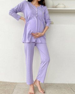 [LabelsD] Beautiful nursing set at home with built-in cap*Maternity