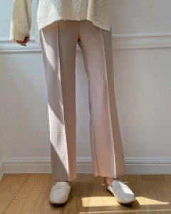 Maternity* Pintuck Slit Slacks