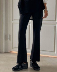 [LabelsD] Deliberately made span slacks (Black)