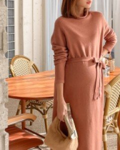 Maternity* Moist Knit Dress