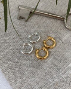 small volume ring earring