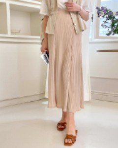 Maternity*Eden Pleats Skirt(Banding)