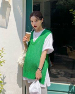 Maternity*v Knit Vest