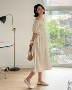 Maternity* Eyelet Banding One Piece