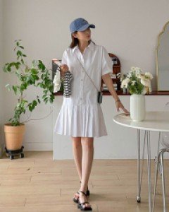 Maternity*Louis shirt dress