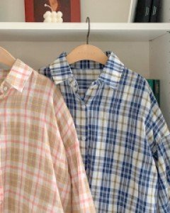 Maternity*Volvoli Check Shirt