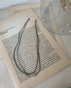 Small three-ring Necklace (Silver)