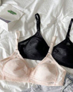 Jihun Wireless Single Layer Rayon Bra