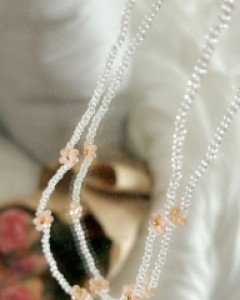 Birichi Flower Beads Necklace