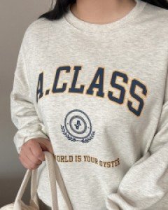 Center Graphic Print Sweatshirt