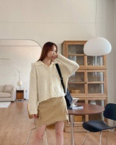 Yumite Cargo Cotton Skirt