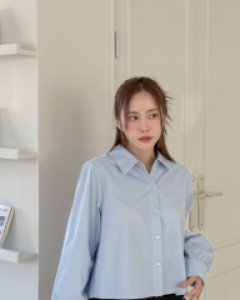 [EVELLET] Sharoy Bag Pleats Shirt