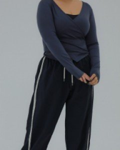 Rotina Contrast Jogger Waistband Pants