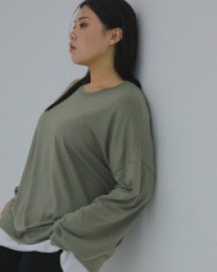 [EVELLET] Phileon layered Sweatshirt