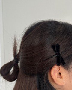 Mutir bowknot hairpin