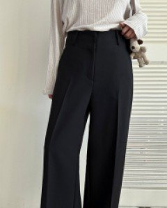 [EVELLET] Tubeli Wide Slacks