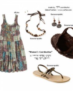 Summer !베이비돌 티어드 원피스ethnic + vintage style