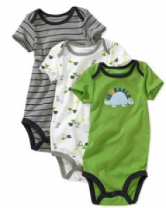 Carters Dino Bodysuits 3 pack 200725