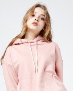 Icon logo hoodiebaby pink