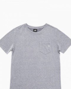 Icon pocket 1/2 t-shirt light퍼플