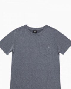 Icon pocket 1/2 t-shirt dove gray