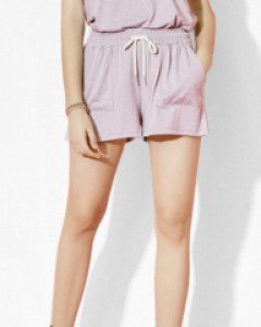 Icon pocket shorts light purple