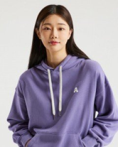 All day basic hoodie light purple(unisex)