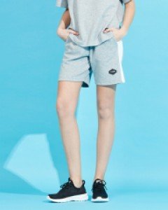 AVVIARE line shorts gray