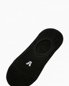 A logo fake socks black