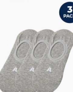 A logo fake socks 3 PACK gray