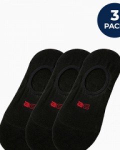 AC logo fake socks 3 PACK black