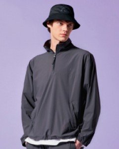 Tricot air cooler loose fit anorak jacket urban gray(unisex)