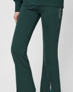 ACL club Bootcut slit sweat pants fine green