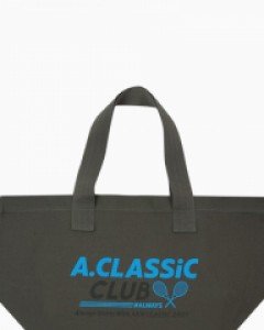 Club big tote bag charcoal