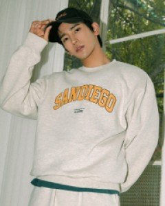 sandiego college crew neck 오트밀