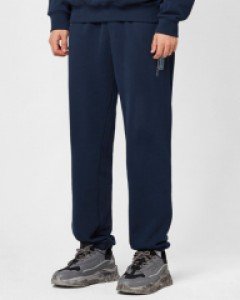 classic college sweat pants navy(unisex)