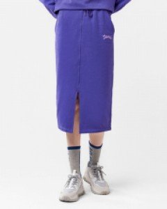 Tennis club sweat skirt royal purple