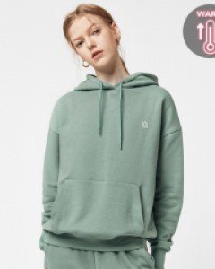 Icon logo hoodie fluff 네오mint