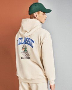 BAD DUCK hoodie beige