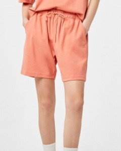 Icon logo untact loose fit shorts orange(unisex)