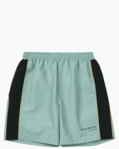 Untact loose fit piping shorts mint(unisex)