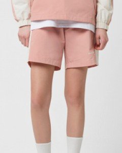 Untact loose fit piping shorts pink(unisex)