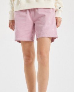 Garment washing standard fit shorts pink(unisex)