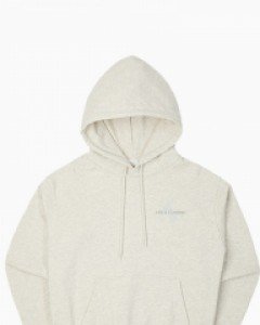 Signature logo hoodie oatmeal(unisex)