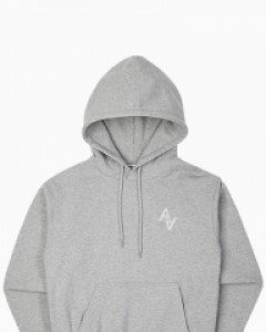 Signature logo hoodie light gray(unisex)