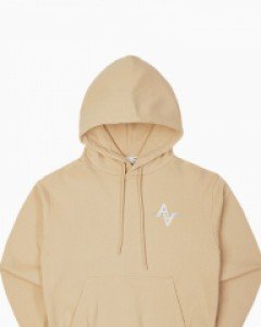 Signature logo hoodie beige(unisex)