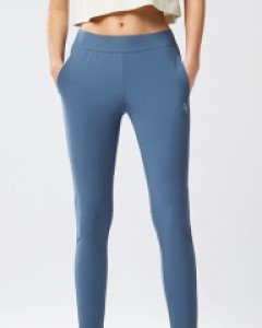 Tricot air cooler slim fit pants dutch blue