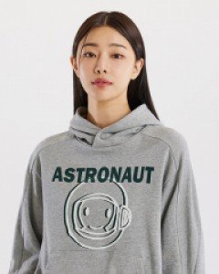 정전기 방지Astronaut hoodie gray (unisex)츄 착용