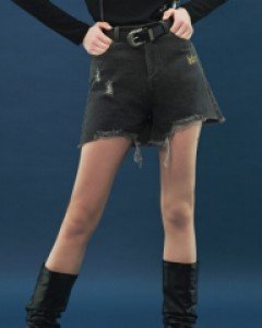 [NF] FEARLESS SHORT PANTS (BLK)_F21QC144