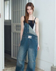 [NF] YOUTH DENIM OVERALL (DARK BLUE)_F23QD844